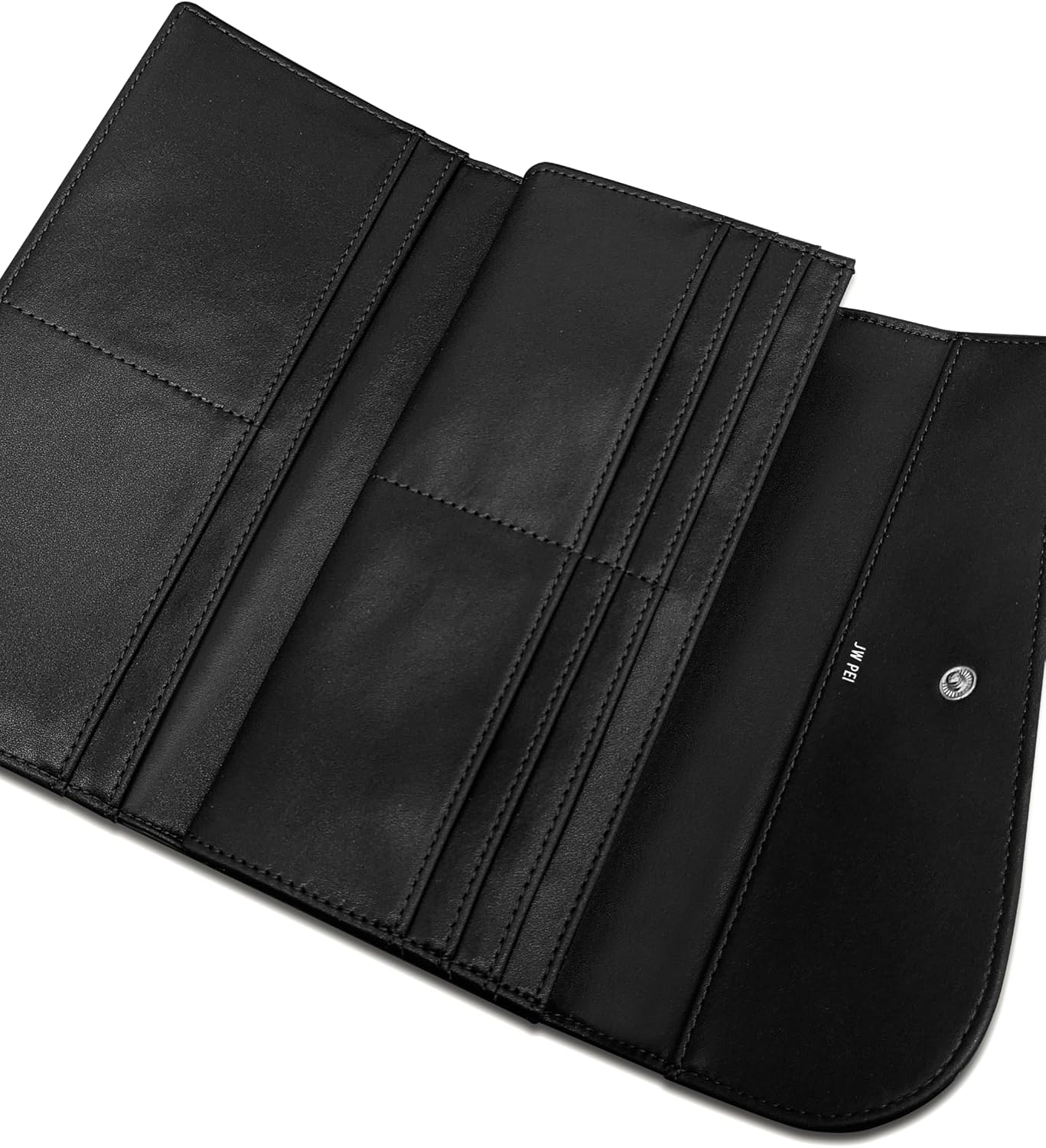 HOTJW PEI Seren Flap Long Wallet - Black