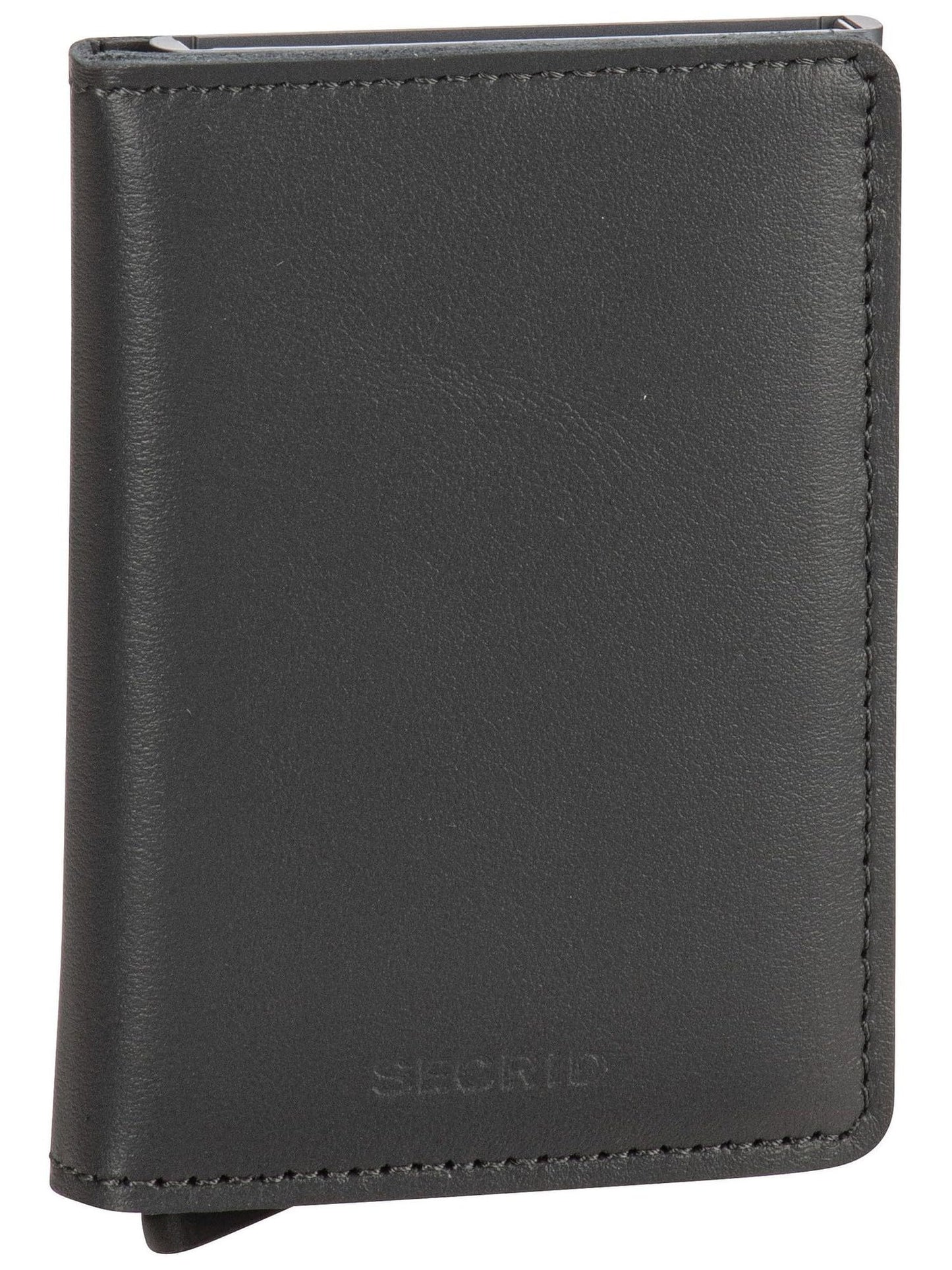 HOTSecrid Slim Wallet Original Leather With Rfid Safe Card Case