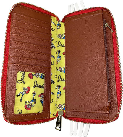 HOTLoungefly Disney Toy Story Jessie Cosplay Zip Around Wallet