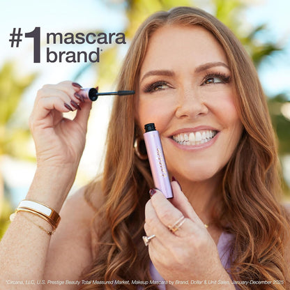 HOTtarte tartelette tubing mascara – Lash Extensions in a Tube, Easy-to-Remove Eye Makeup, Clinically Proven to Volumize & Curl, 24Hr Smudge-Proof Longwear, Vegan & Cruelty-Free