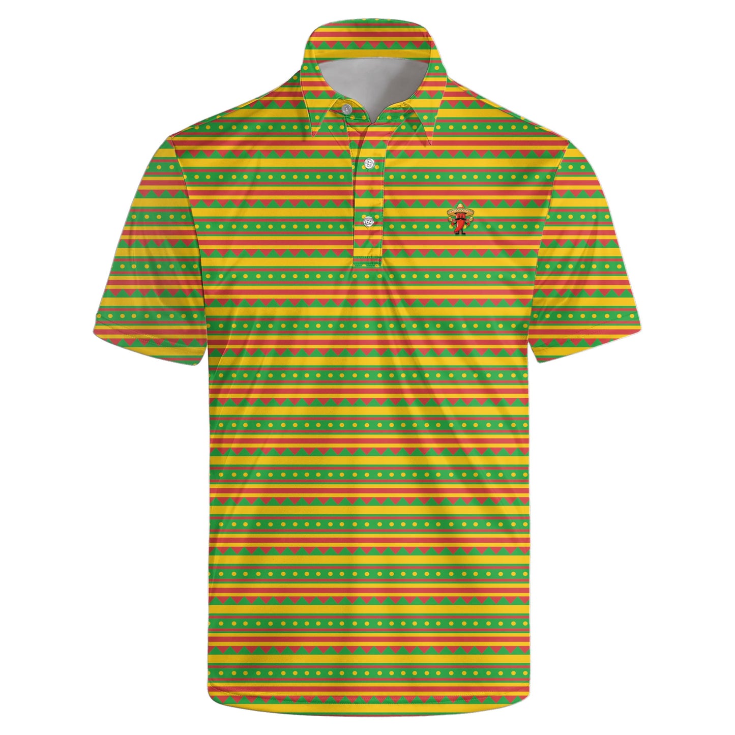 HOTGolf Polo Shirts for Men Funny Print Quick Dry Short Sleeve Performance Golf Shirts Moisture Wicking Polo Shirts