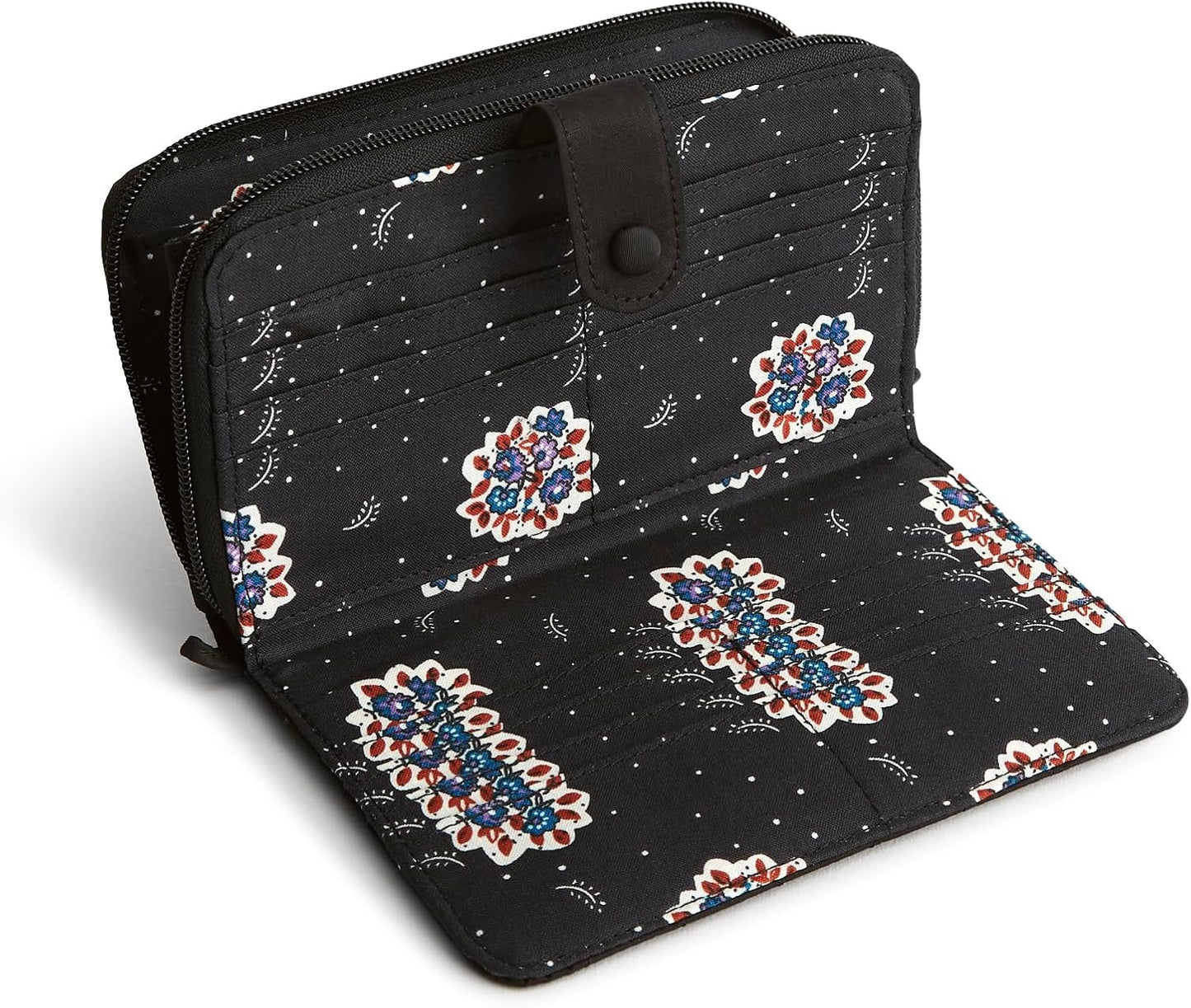 HOTVera Bradley womens Premium Cotton Large Tab Wallet