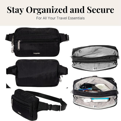 HOTBaggallini Securtex Anti-Theft Belt Bag