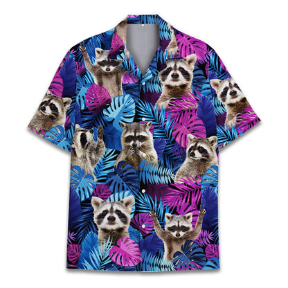 HOTTropical Bigfoot Hawaiian Shirts for Men Women, Sasquatch Summer Beach Button Down Short Sleeve