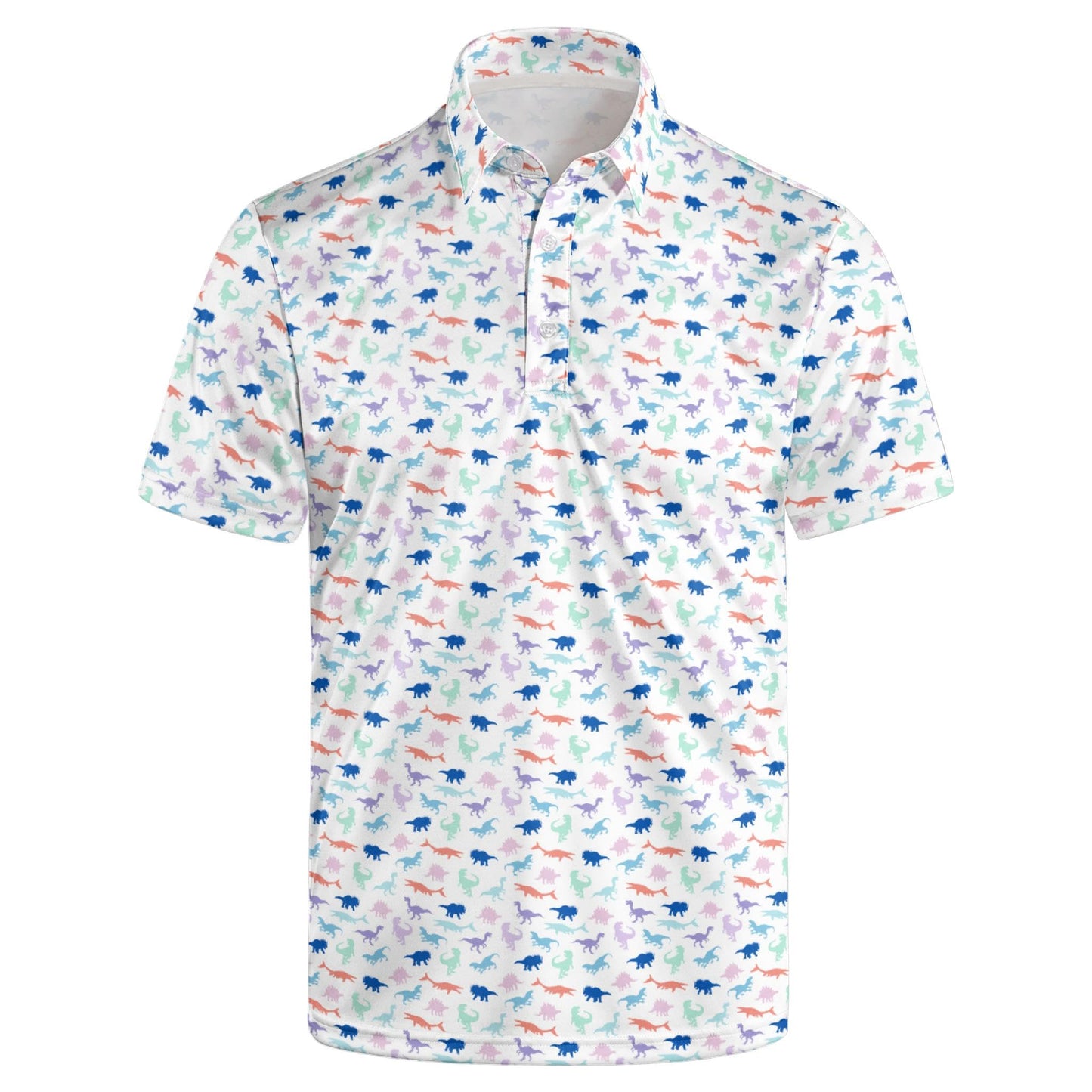 HOTGolf Polos for Men Funny Moisture Wicking Golf Shirts Performance Quick-Dry Polo Shirts Short Sleeve