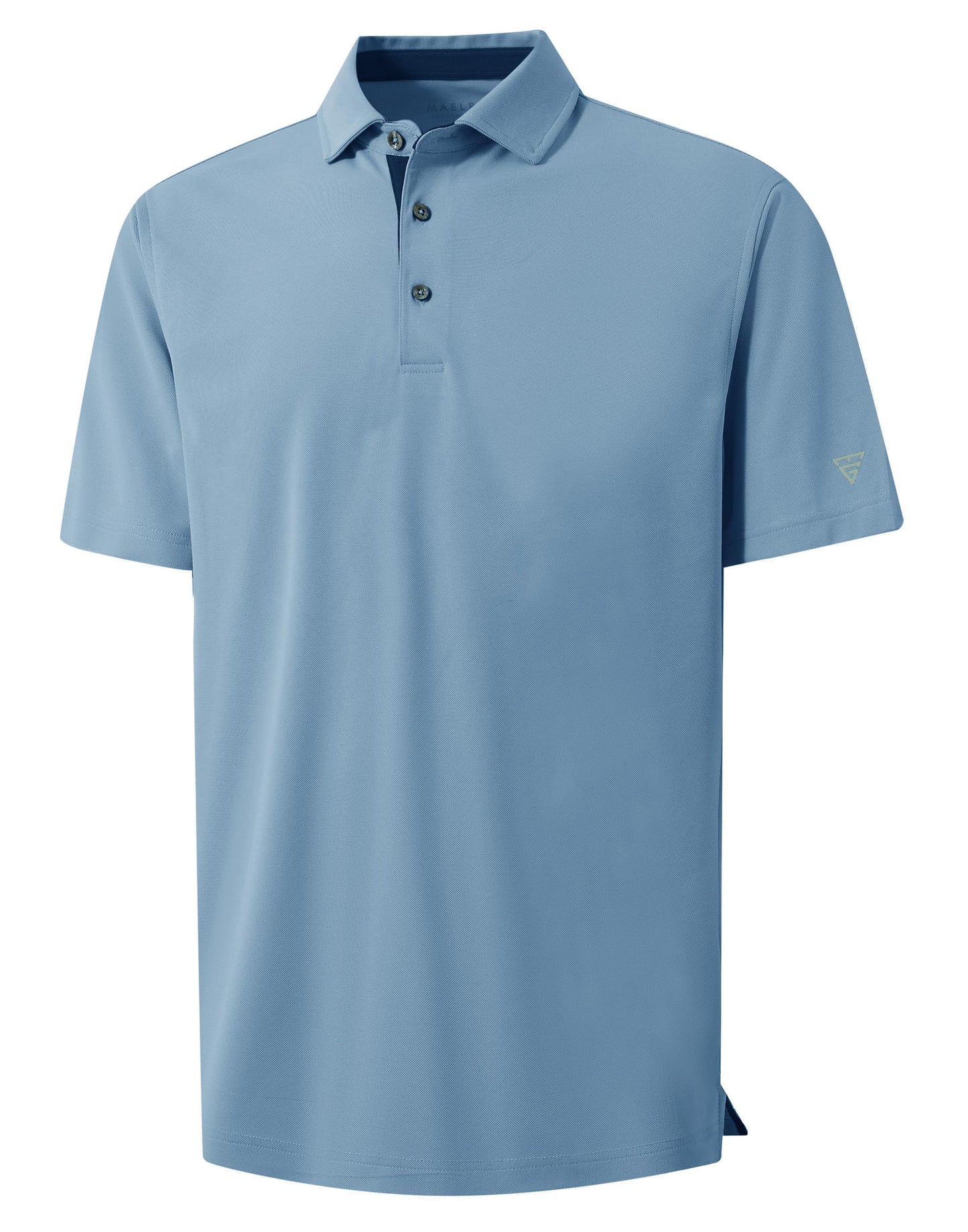 HOTMens Golf Shirt Short and Long Sleeve Moisture Wicking Dry Fit Performance Solid Casual Pique Golf Polo Shirts for Men