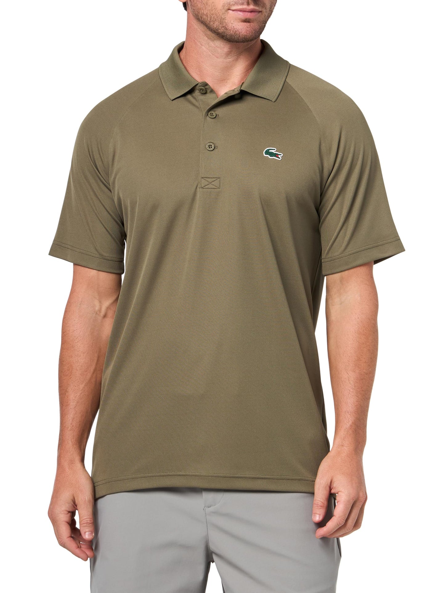 HOTLacoste Men's Regular Fit UV Protect Golf Polo Shirt