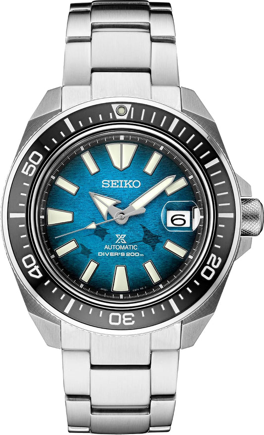HOTSEIKO SRPE33 Automatic Dive Watch for Men - Prospex Special Edition - LumiBrite Hands, Unidirectional Bezel - Water Resistant 200M