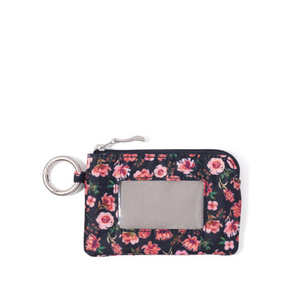 HOTBaggallini RFID Card Case - Lightweight 5"x3.5" Wallet with Keyring