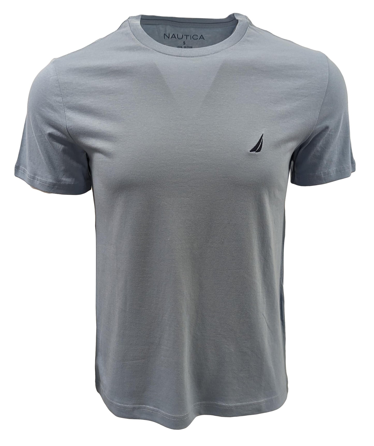 HOTNautica Men's Short Sleeve Solid Crew Neck T-Shirt Shirt