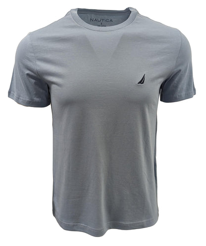 HOTNautica Men's Short Sleeve Solid Crew Neck T-Shirt Shirt