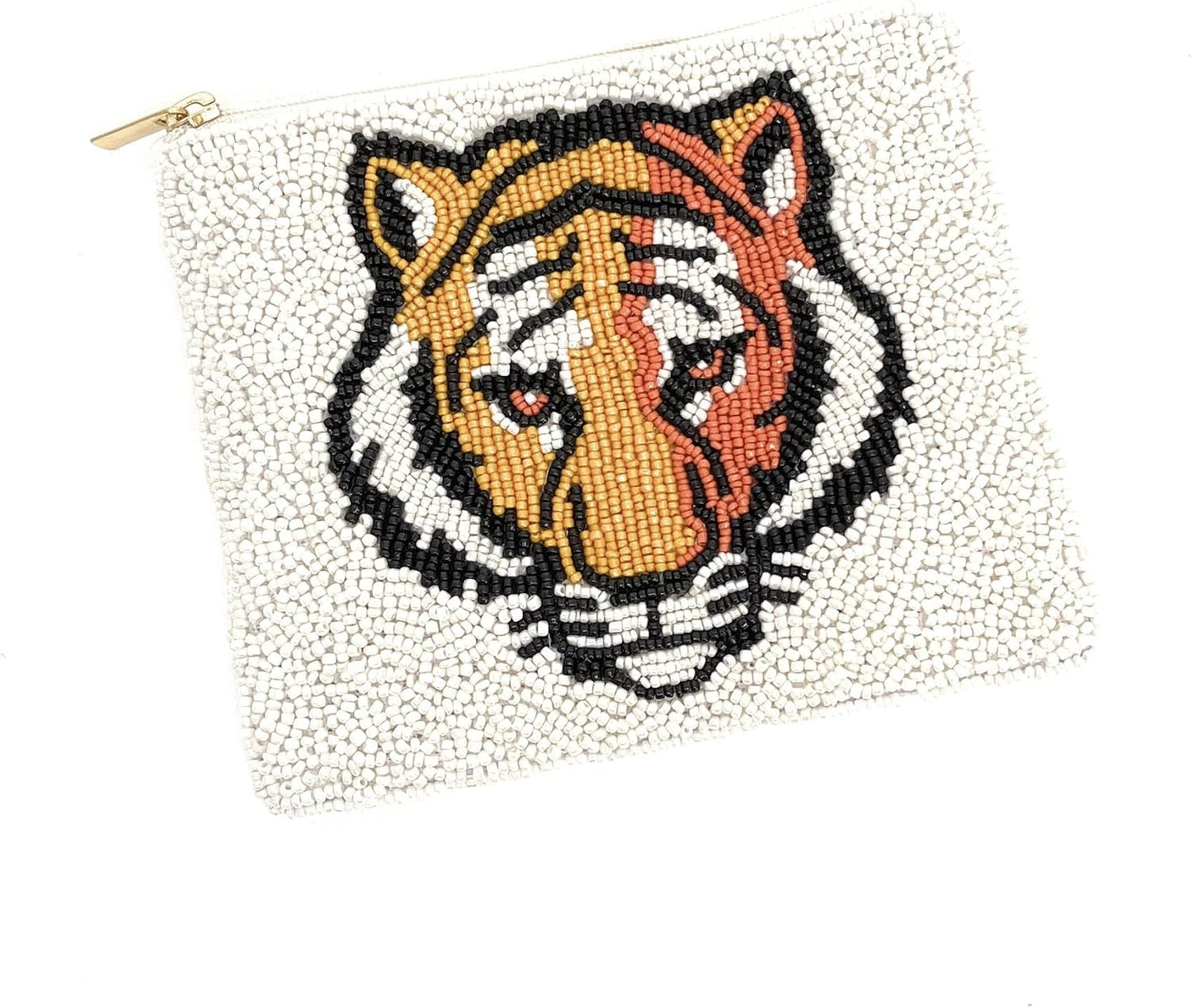 HOTBeaded Tiger Pouch