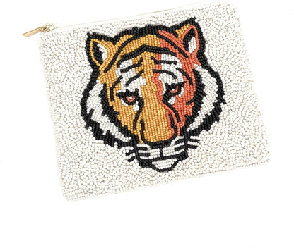 HOTBeaded Tiger Pouch