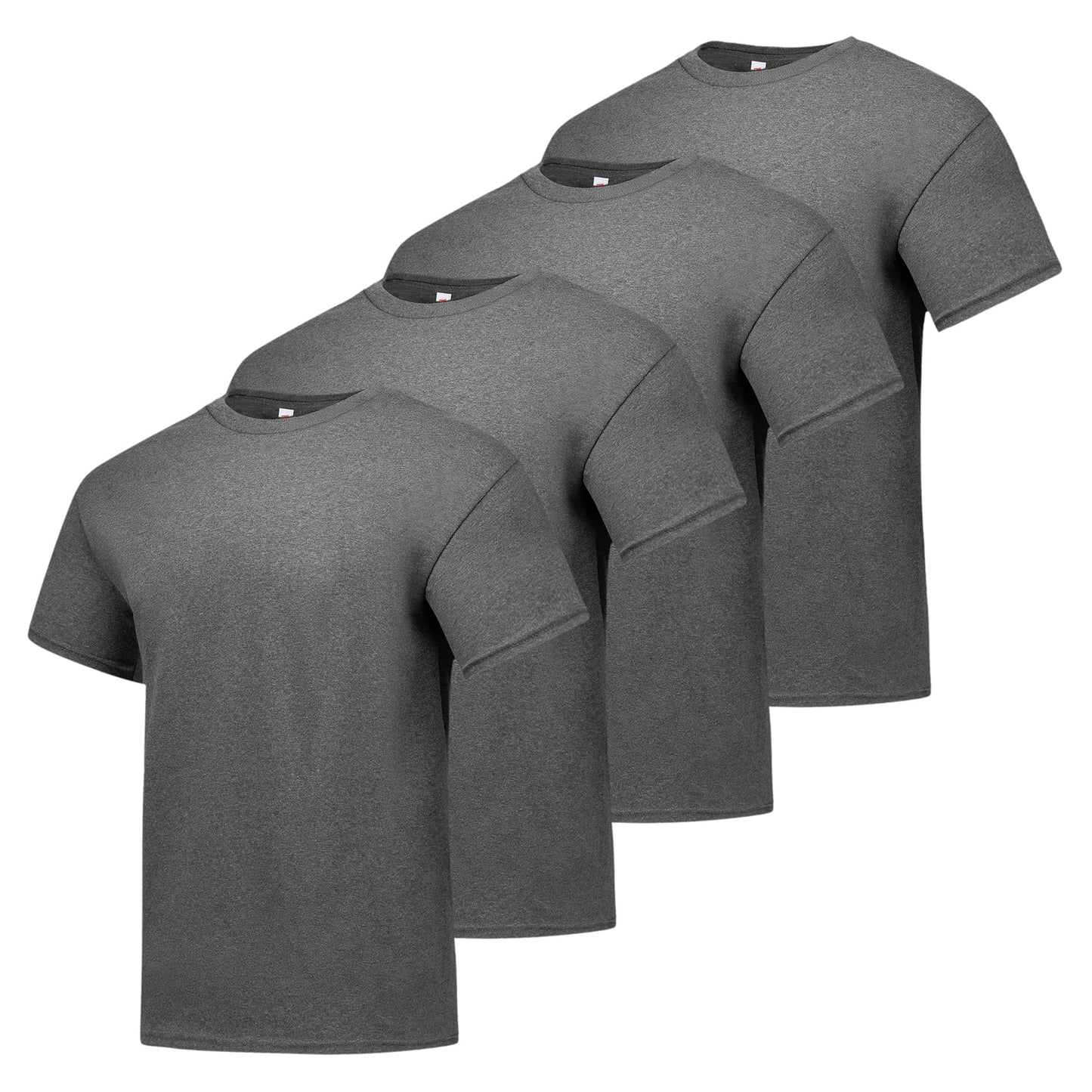 HOTHanes Men's T-Shirt Pack - 4 or 6 Pack - Essential-T Crewneck Cotton T-Shirts - Everyday Men's Clothing - Big & Tall