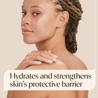 HOTAveeno Daily Moisturizing Body Lotion for Normal to Dry Skin with Soothing Prebiotic Oat, Non Greasy, Non Comedogenic, Fragrance Free Body Lotion for Women & Men, 18 fl oz