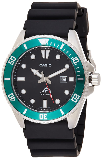 HOTCasio MDV106 Series | Unisex Analog Watch | 200M WR | Stainless Steel Case | Resin Band | 2 Hand Analog (HR, Min, SEC) | Date Display | Screw Down Crown/Screw Down Caseback | 3 Year Battery