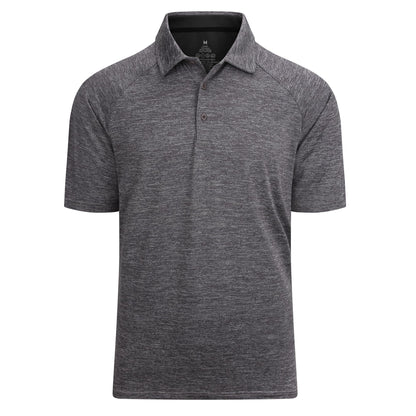 HOTAlex Vando Mens Golf Shirt Moisture Wicking Quick-Dry Short Sleeve Polo | UPF40,Soft & stretch,Sweat resistant,Multi-scene sports & office apparel