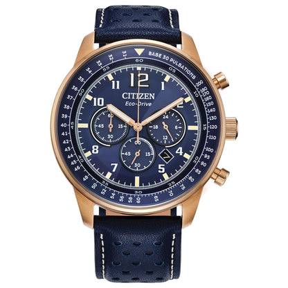 HOTCitizen Men's Eco-Drive Sport Casual Chronograph Watch