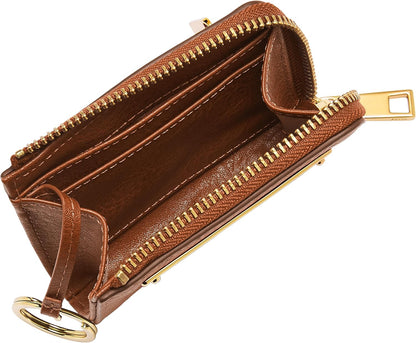 HOTFossil Women's Liza L-Zip Wallet, Scarlet