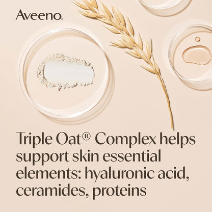 HOTAveeno Skin Relief Body Wash with Triple Oat Complex, Fragrance-Free, Gentle Daily Body Wash for Sensitive Skin Leaves Itchy, Dry Skin Feeling Soothed & Moisturized, Value Size 33 Fl Oz
