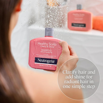 HOTNeutrogena Healthy Scalp Pink Grapefruit Shampoo for Oily Hair & Scalp, 12 fl oz