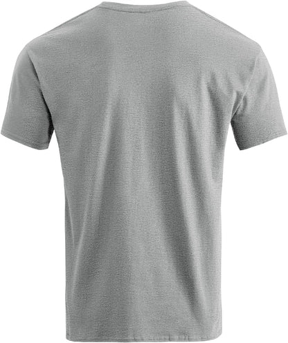 HOTH HYFOL Men's Graphic T-Shirts USA Flag Cotton Short Sleeve American Patriotic Crewneck Casual Regular Tee Shirts