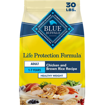 HOTBlue Buffalo Life Protection Formula Chicken Adult Dry Dog Food, 15 lb | Real Chicken #1 Ingredient, Supports Immunity with Antioxidant-Rich LifeSource Bits, Promotes Healthy Muscle Development