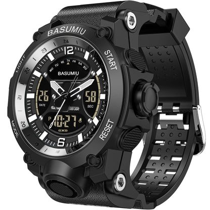 HOTGold Military Dive Tactical Digital Man Watches for Men Nice Luxury Waterproof Diver Mens Watches Work Black Sports