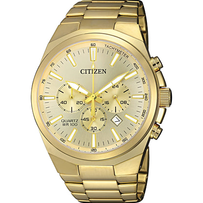 HOTCitizen Quartz Mens Watch, Stainless Steel, Classic