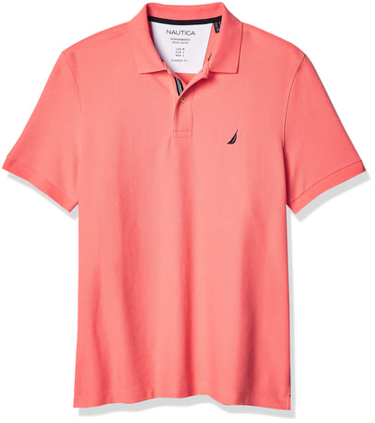 HOTNautica Men's Performance Pique Polo Shirt | Designed Exclusively for Big & Tall Men