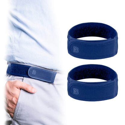 HOTBeltBro Titan No Buckle Elastic Belt For Men — Fits 1.5 Inch Belt Loops, Comfortable and Easy To Use