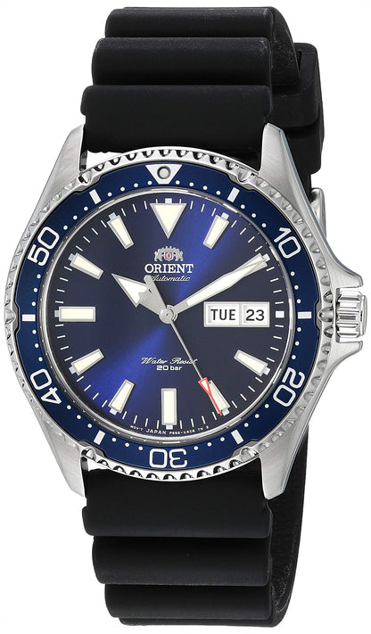 HOTOrient Men's Kamasu Stainless Steel Automatic Diving Watch with Sapphire Crystal