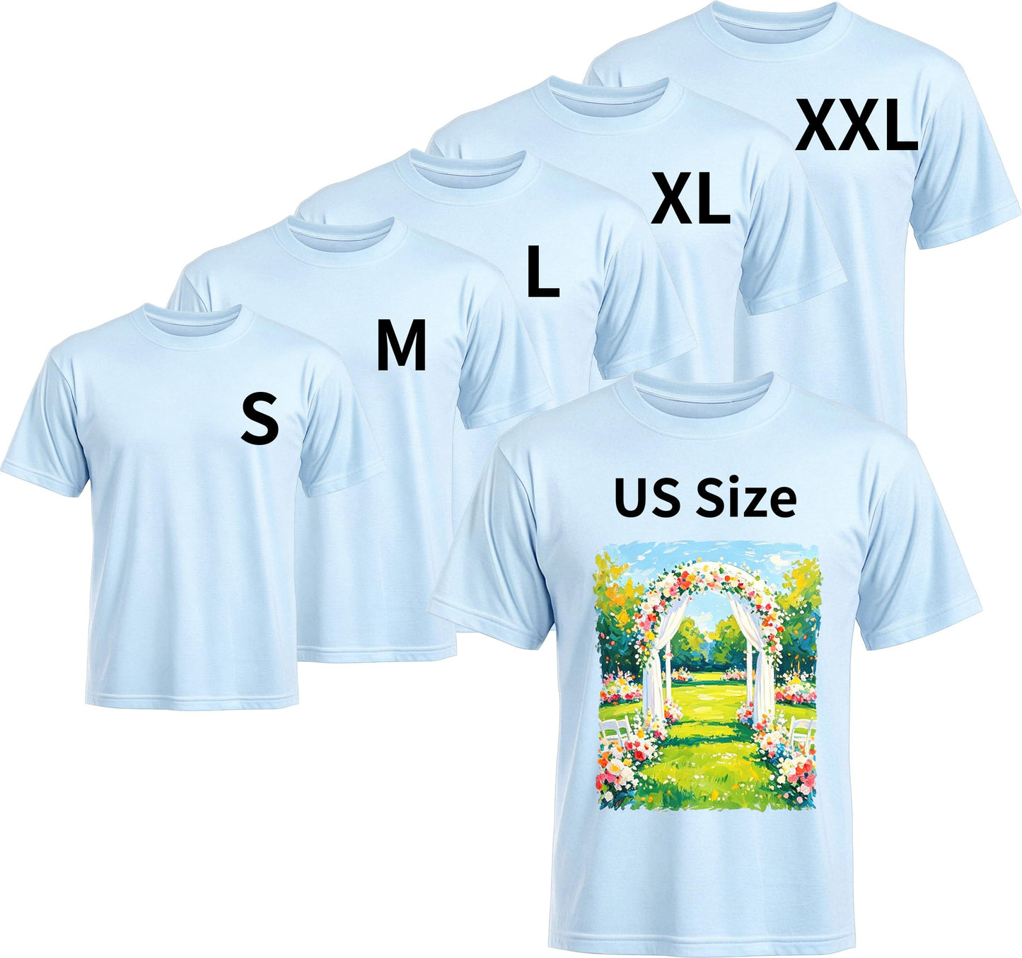 HOTJoyclub 5 PCS Unisex Sublimation Blanks Bulk Polyester T Shirts for Sublimation Crew Neck Short Sleeve Wholesale DIY Gifts