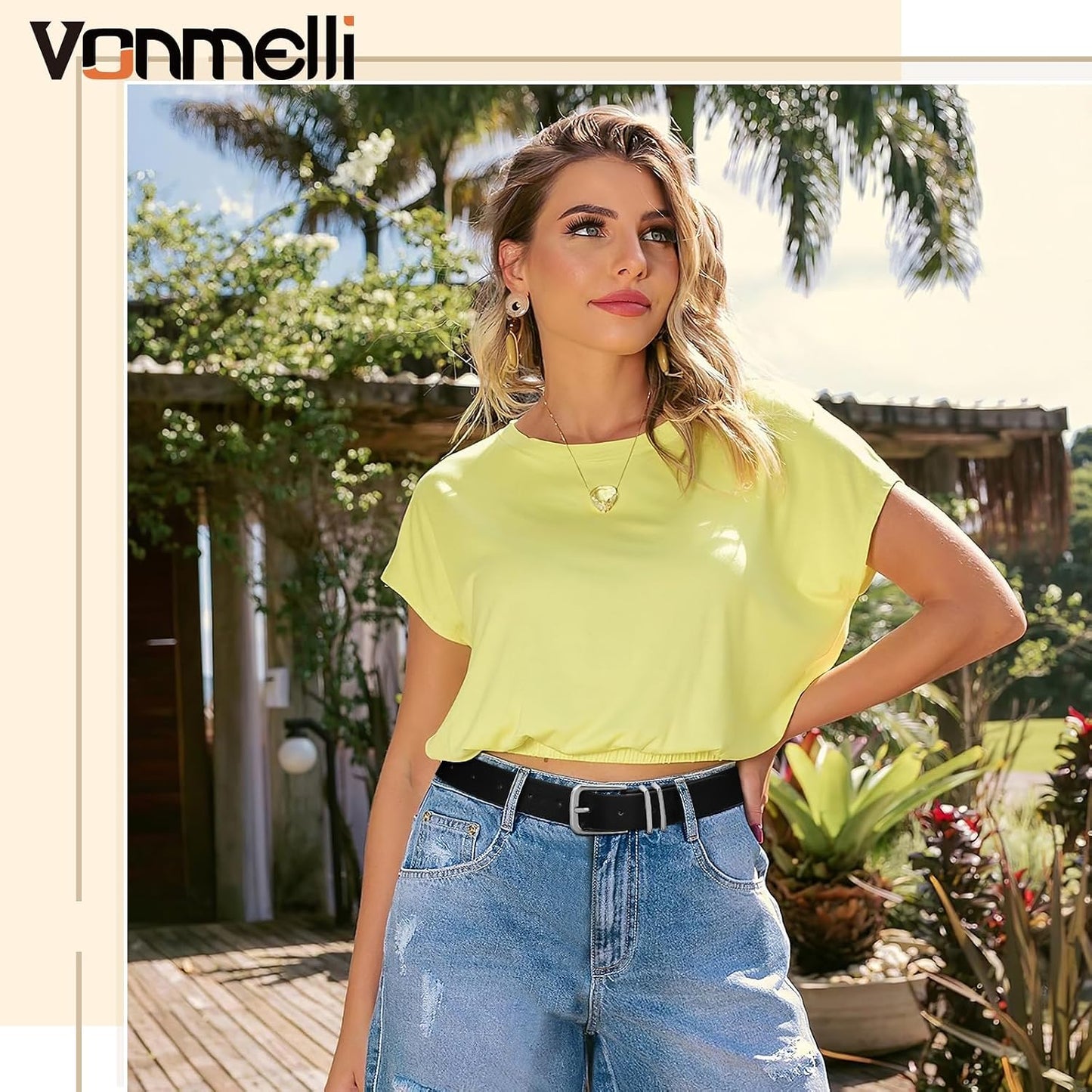 HOTVONMELLI Women's Soft Faux Leather Belt for Jeans Pants Dress Fashion Ladies Waist Belt with Gold/Silvery Buckle