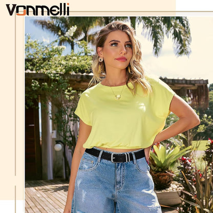 HOTVONMELLI Women's Soft Faux Leather Belt for Jeans Pants Dress Fashion Ladies Waist Belt with Gold/Silvery Buckle
