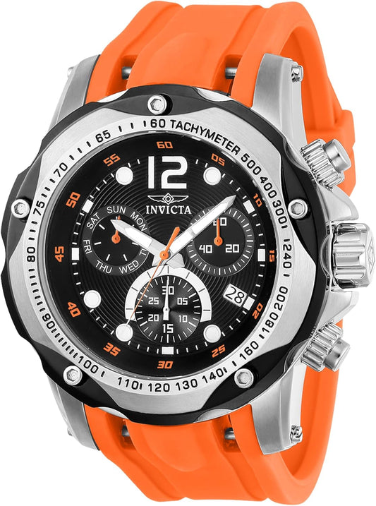 HOTInvicta Men's Speedway 51mm Silicone Quartz Watch