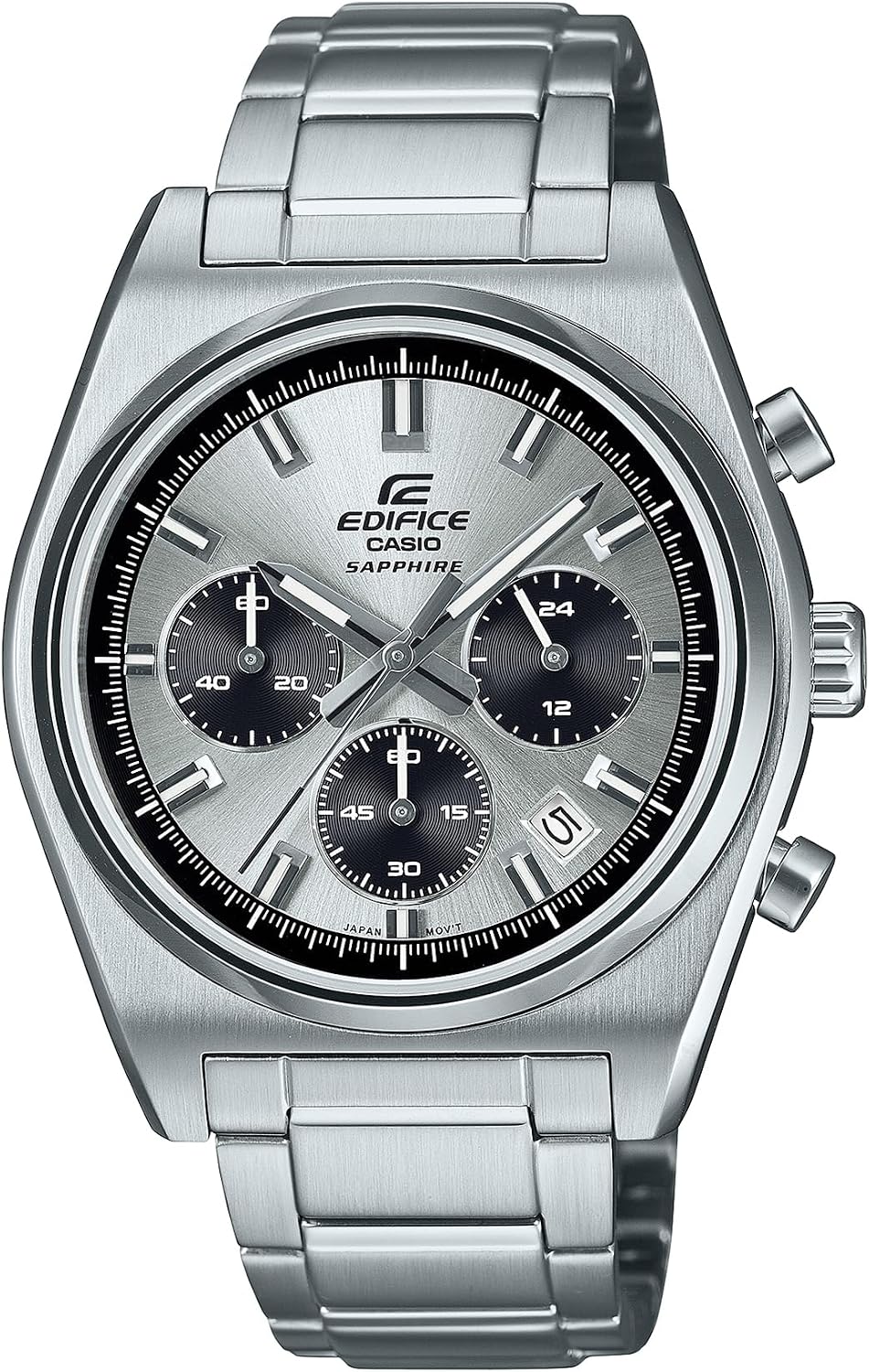 HOTCasio EFB-730D Series | Men's Digital Watch | (Silver) | 100WR | 1-Sec Chronograph | Date Display
