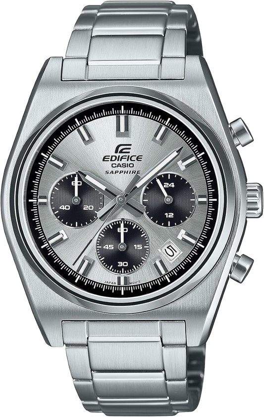HOTCasio EFB-730D Series | Men's Digital Watch | (Silver) | 100WR | 1-Sec Chronograph | Date Display