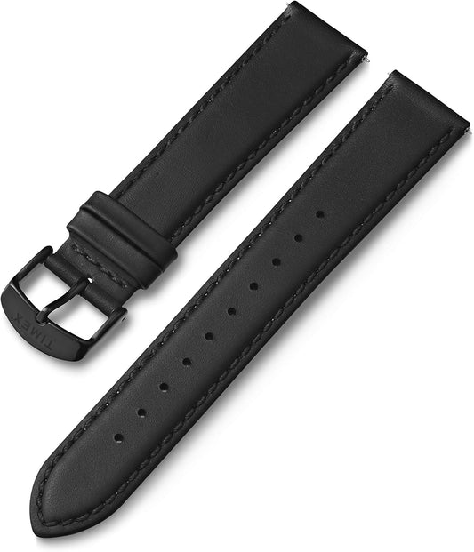 HOTTimex Men's IQ+ Move 20mm Quick-Release Leather Strap
