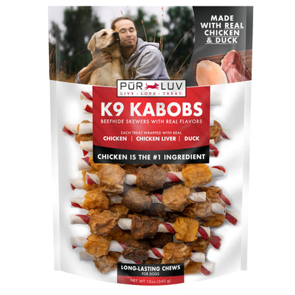 HOTPur Luv Chicken Jerky Dog Treats, Made with 100% Real Chicken Breast, 32 Ounces, Healthy, Easily Digestible, Long-Lasting, High Protein, Satisfies Dog's Urge to Chew