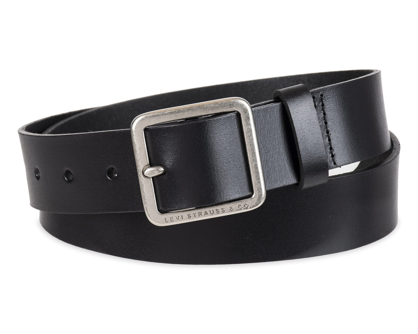 HOTLevi's Women's Casual Leather Belt With Square Buckle – Stylish Jeans & Dress Belt (Regular & Plus Sizes)