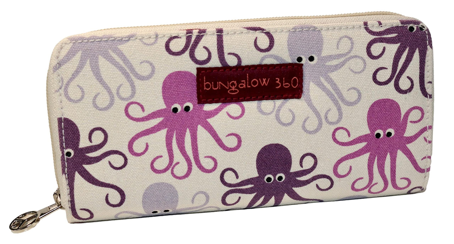 HOTbungalow 360 Zip Around Wallet | Zip Around
