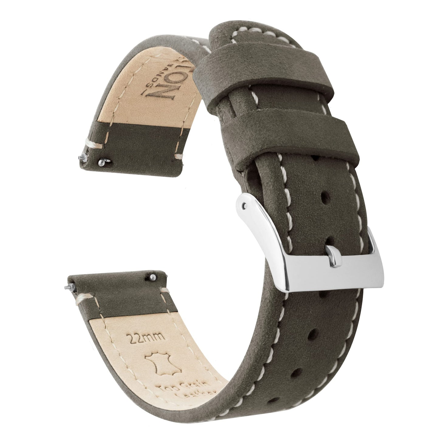 HOTBARTON WATCH BANDS - Top Grain Leather Watch Bands Compatible with Apple Watch Models - 1, 2, 3, 4, 5, 6, 7, 8, 9, 10, SE, Ultra & Ultra 2