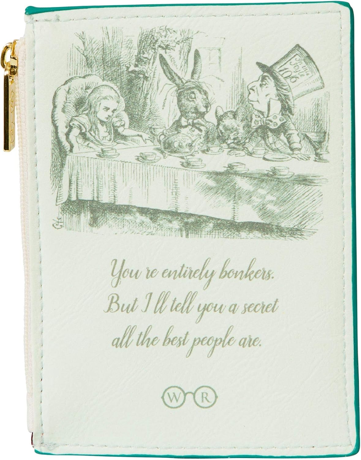 HOTWell Read Book Themed Coin Purse – Literary Gift for Book Lovers, Readers & Bookworms – Women’s Coin Wallet