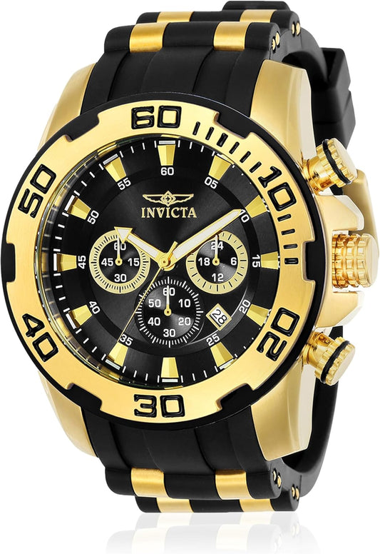 HOTInvicta Men's 22340 22341 22343 22344 22346 Pro Diver Analog Display Quartz Black Watch