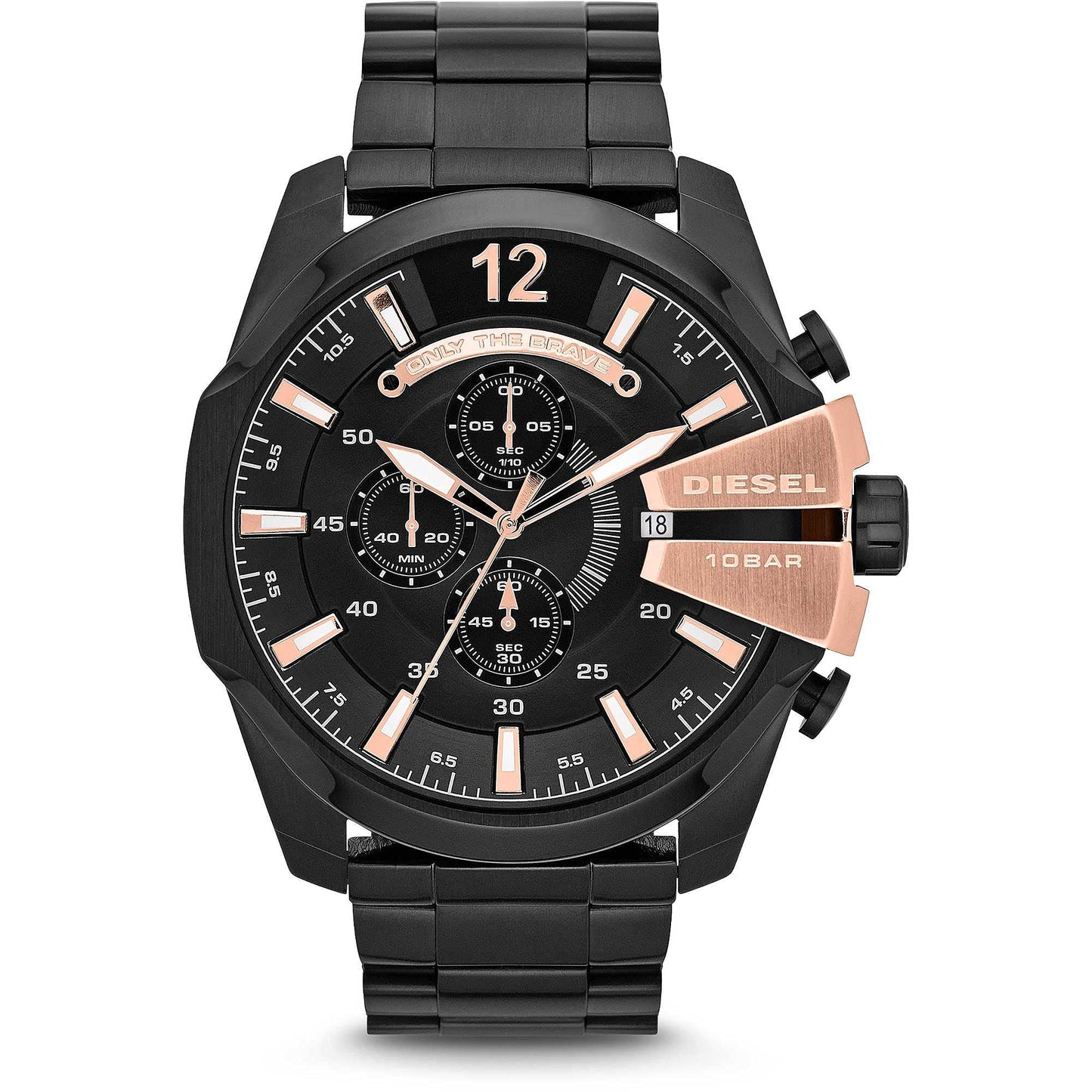 HOTDiesel Mega Chief Watch for Men, Chronograph Men's Watch