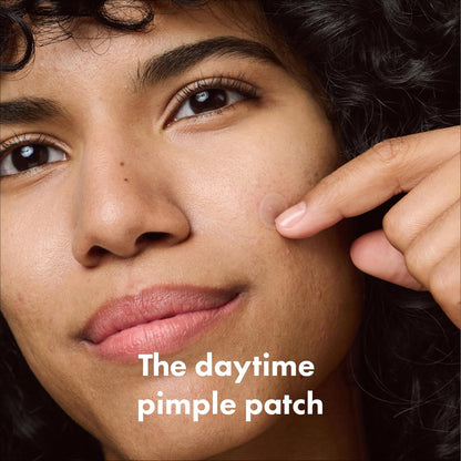 HOTHero Cosmetics Mighty Patch Invisible+ Daytime Acne Pimple Patch, 72 Ct | Barely-There Hydrocolloid Patch for Covering Zits and Blemishes, Tapered Edges Designed to Blend Into Skin