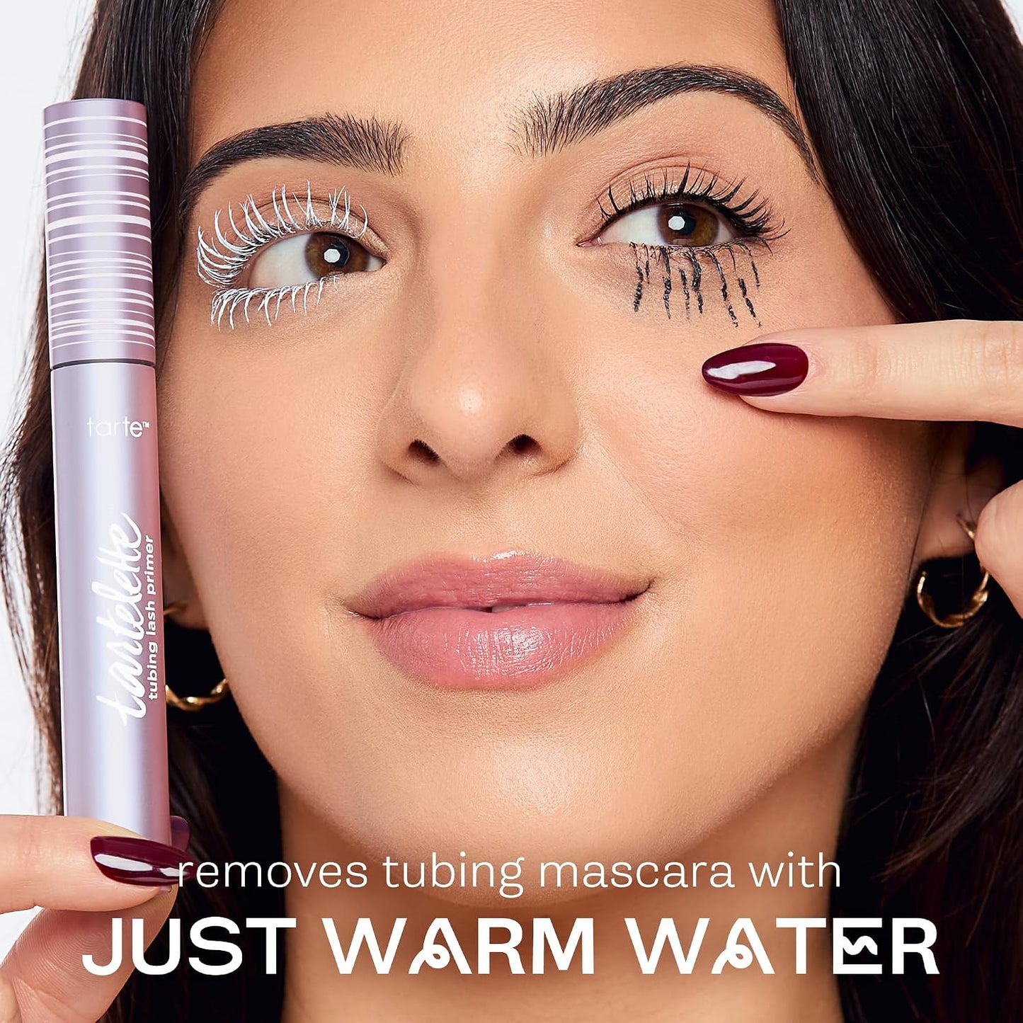 HOTtarte tartelette tubing lash primer – Conditioning Mascara Base for Longer, Volumized & Moisturized Lashes, Infused with Hyaluronic Acid, vegan & cruelty-Free