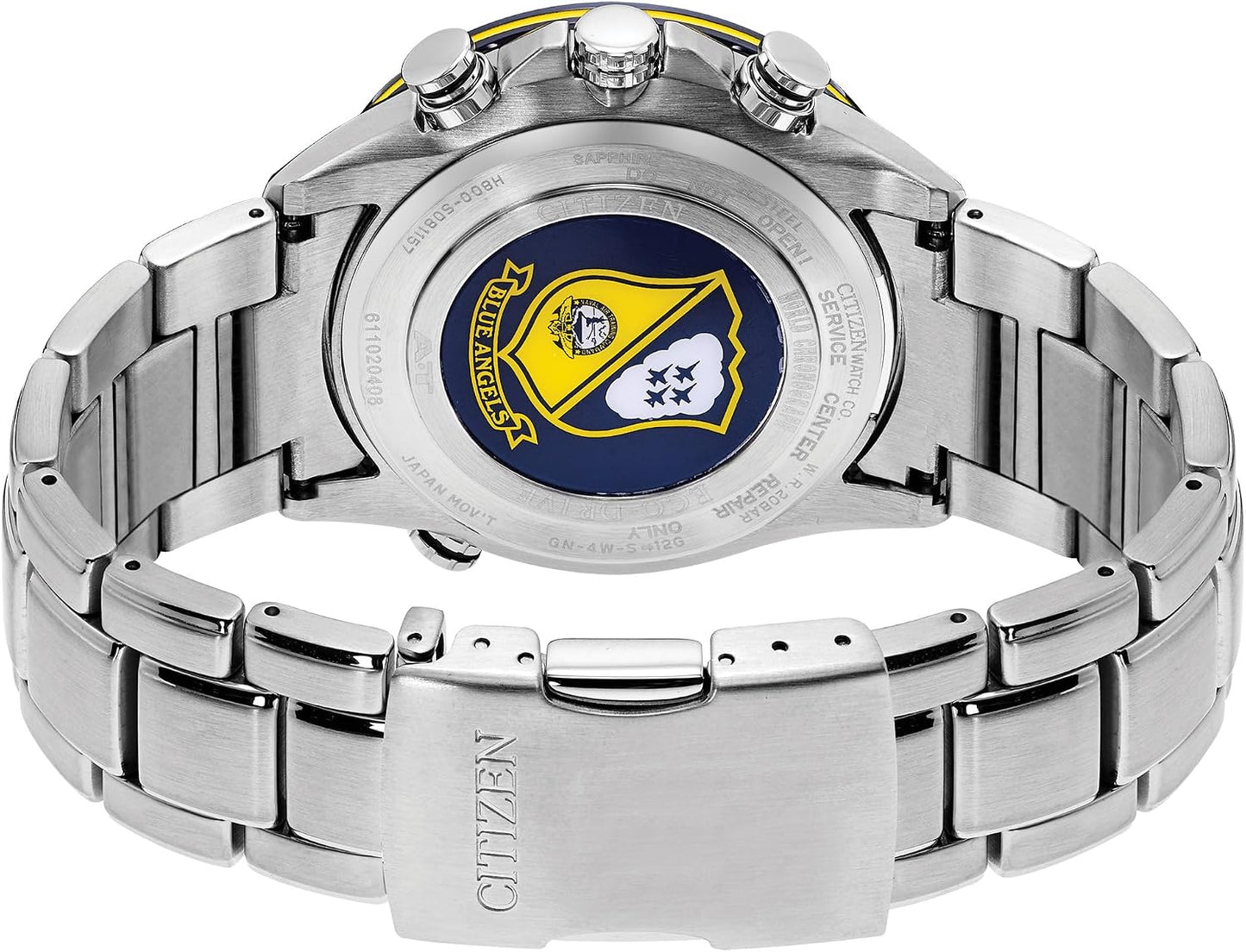 HOTCitizen Men's Eco-Drive Sport Luxury World Chronograph Atomic Time Keeping Watch