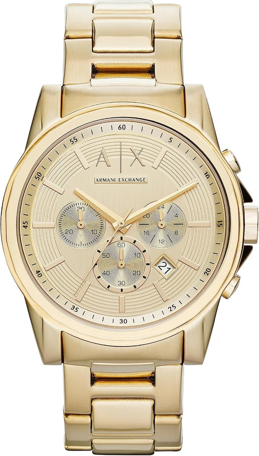 HOTArmani Exchange A|X Stainless Steel Chronograph Watch for Men